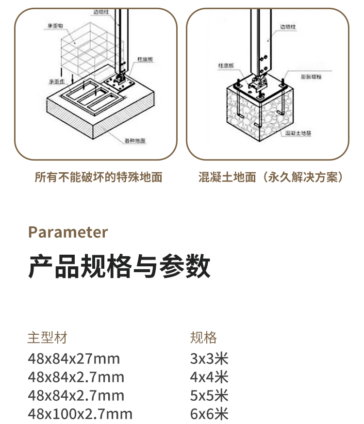 野外公园展销篷房